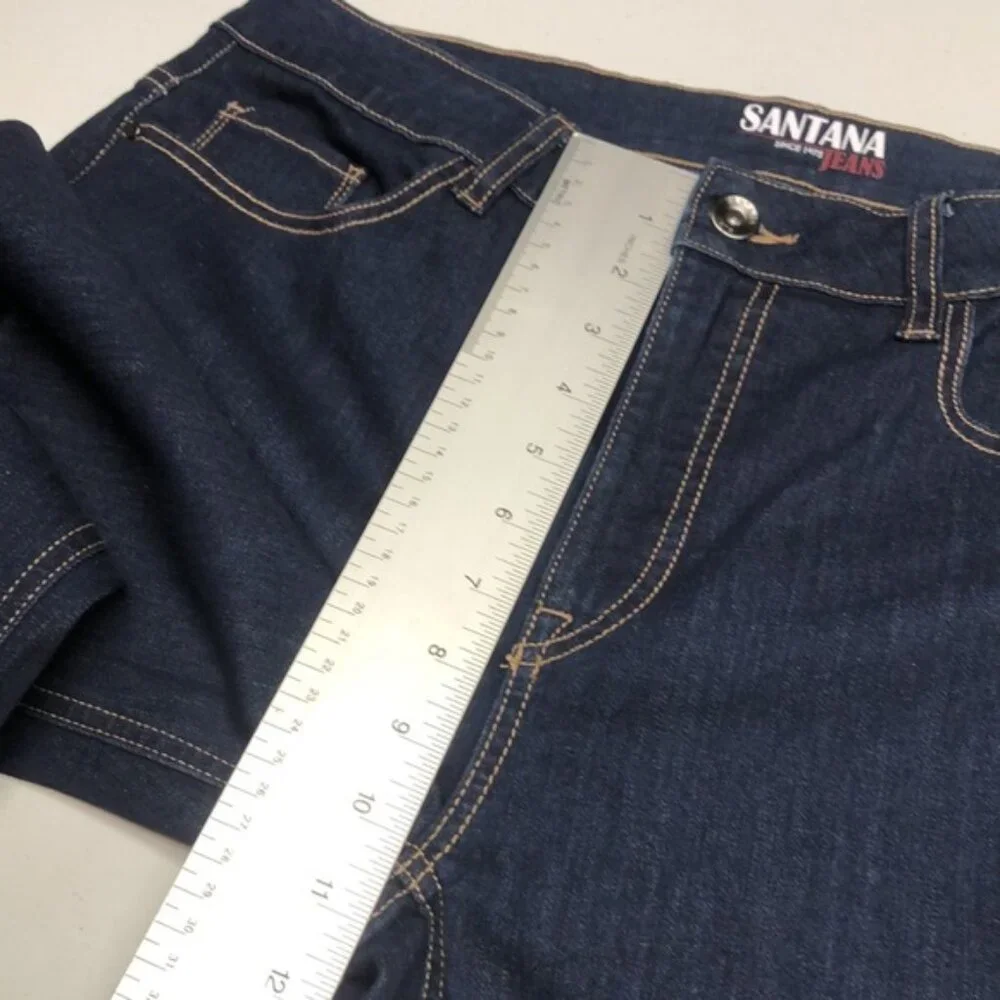 LIKE NEW PREMIUM SANTANA WIDE STRAIGHT FIT JEANS 14/32x32 ⭐️